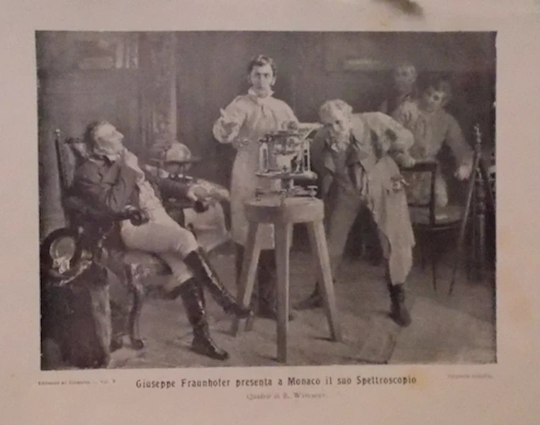 Invenzione Dello Spettroscopio: Giuseppe Fraunhofer Presenta Lo Strumento A Monaco