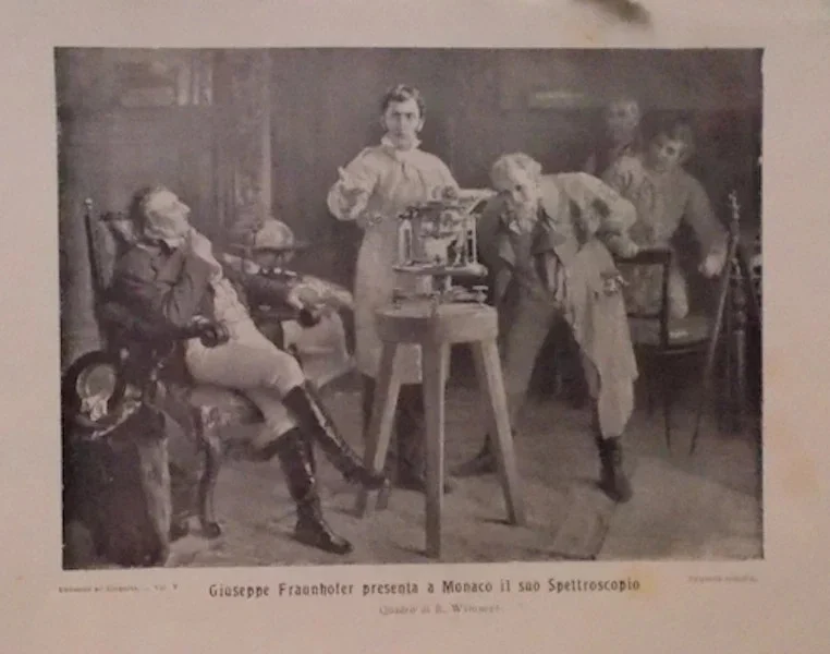 Invention of the Spectroscope: Giuseppe Fraunhofer Presents the Instrument in Munich