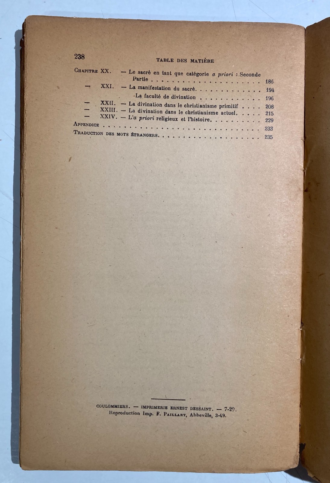 Teologia, Esoterismo, Sacro Razionale E Irrazionale   Rudolf Otto   1949