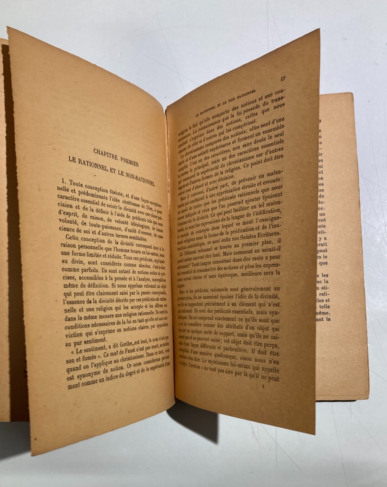 Teologia, Esoterismo, Sacro Razionale E Irrazionale   Rudolf Otto   1949