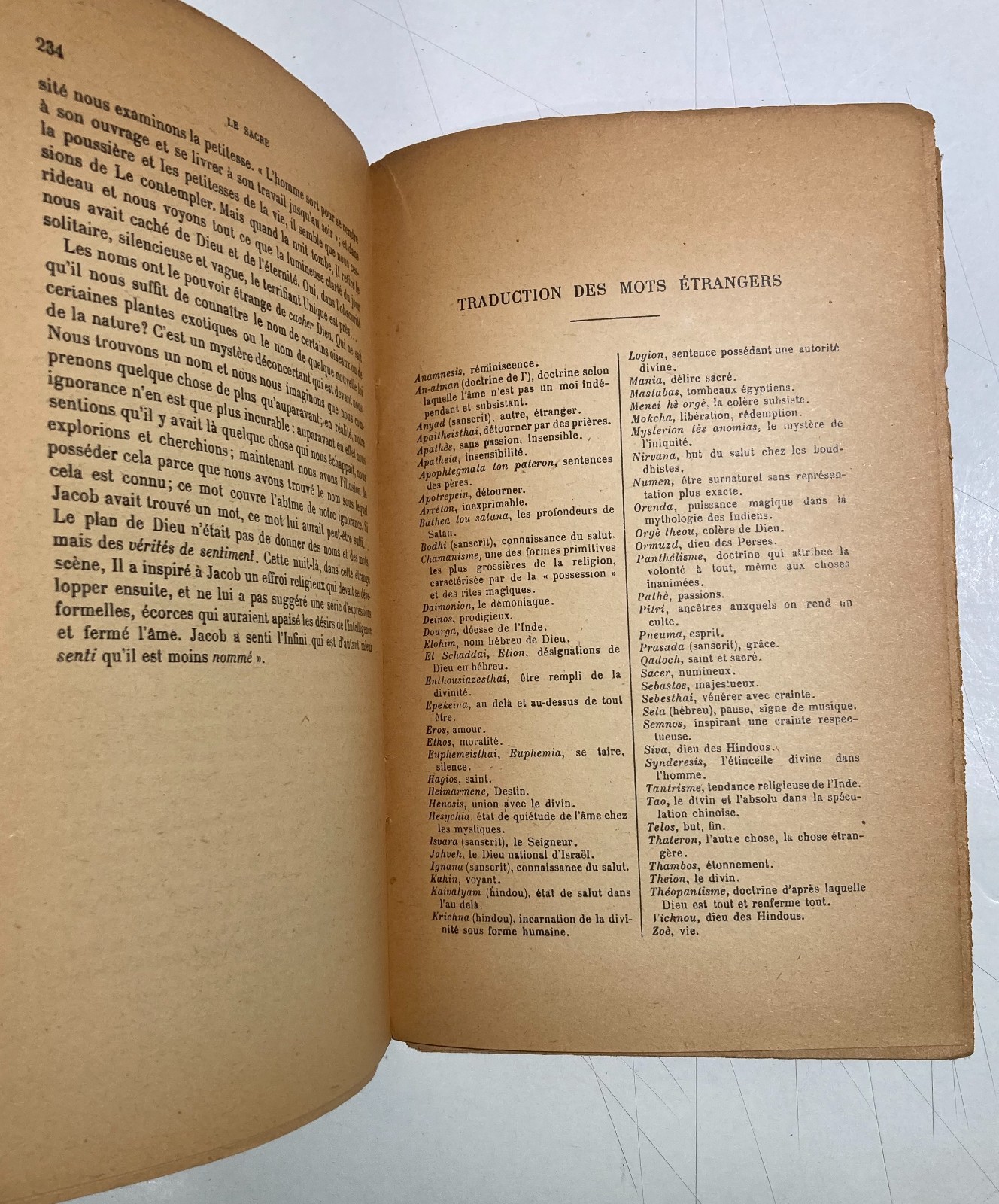 Teologia, Esoterismo, Sacro Razionale E Irrazionale   Rudolf Otto   1949