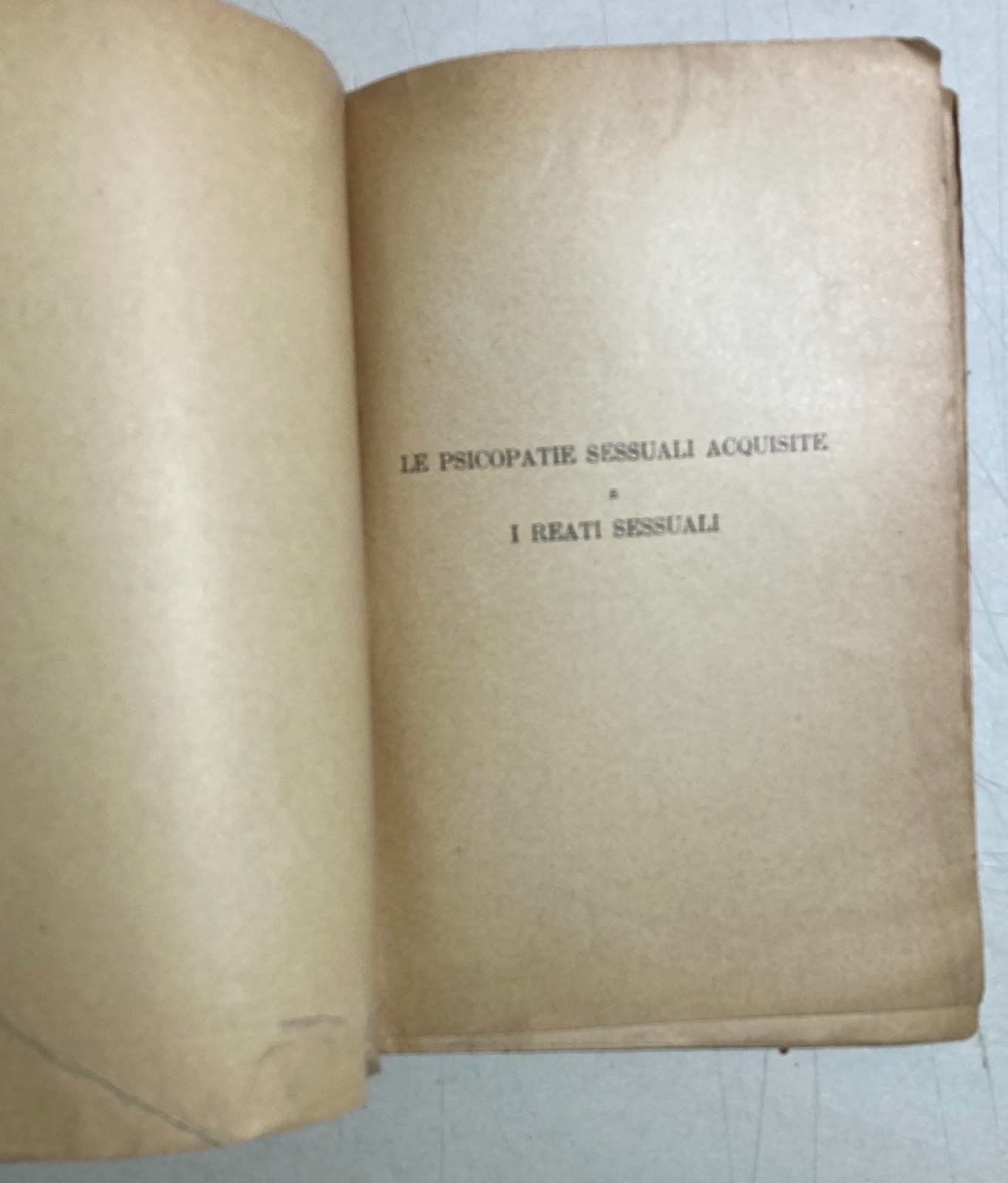 I Pervertimenti Sessuali: Medicina E Psichiatria   Alfredo Niceforo, 1897