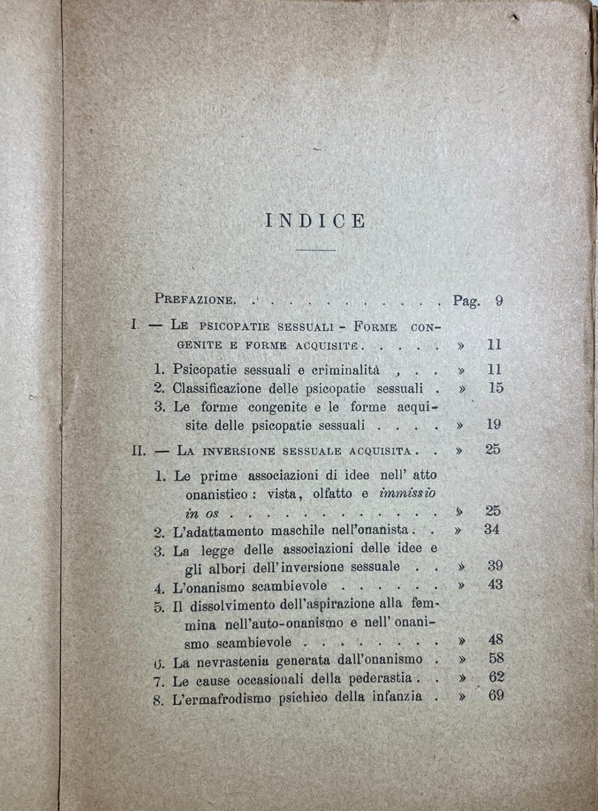 I Pervertimenti Sessuali: Medicina E Psichiatria   Alfredo Niceforo, 1897