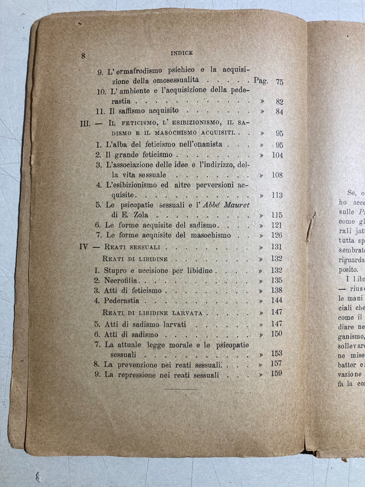 I Pervertimenti Sessuali: Medicina E Psichiatria   Alfredo Niceforo, 1897