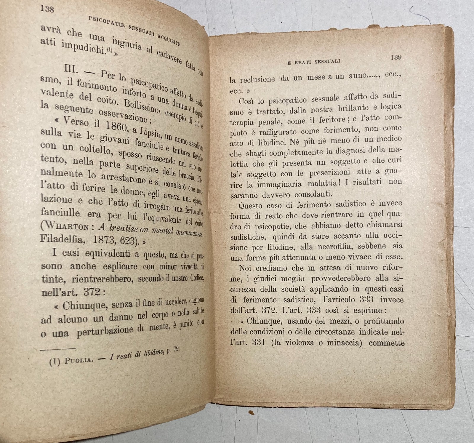I Pervertimenti Sessuali: Medicina E Psichiatria   Alfredo Niceforo, 1897