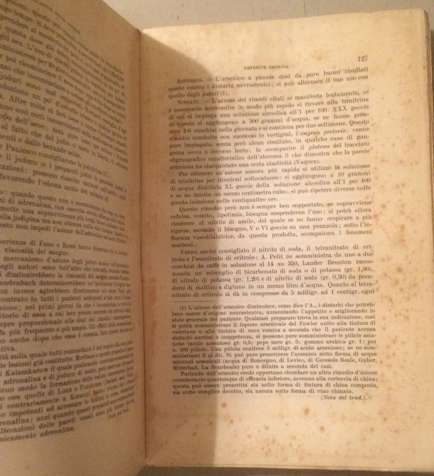Medicina: Angiologia, Arterie, Arterite, Aneurismi E Sifilide Roger, Gouget, Boinet (1908)