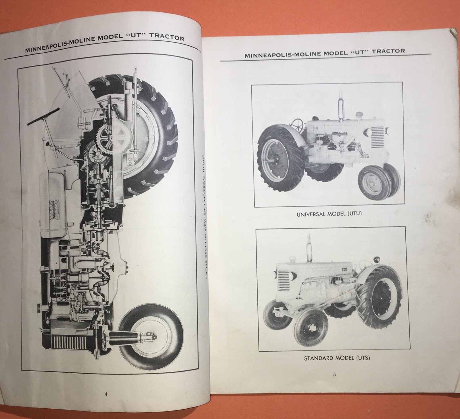 Tecnica, Motori, Trattori, Agricoltura: Manuale Pubblicitario Minneapolis Moline, USA