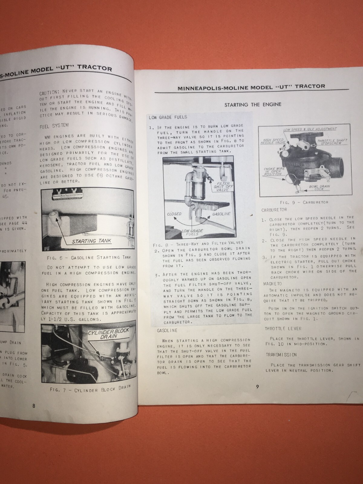 Tecnica, Motori, Trattori, Agricoltura: Manuale Pubblicitario Minneapolis Moline, USA