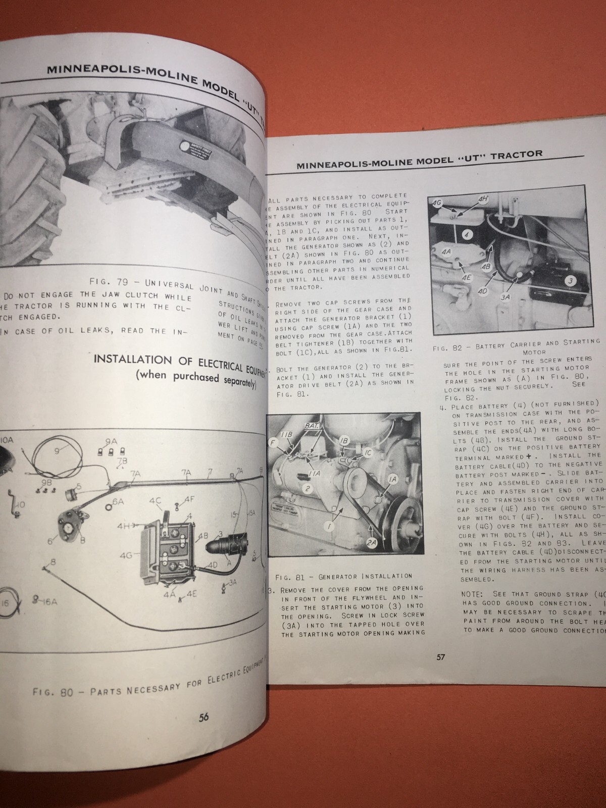 Tecnica, Motori, Trattori, Agricoltura: Manuale Pubblicitario Minneapolis Moline, USA