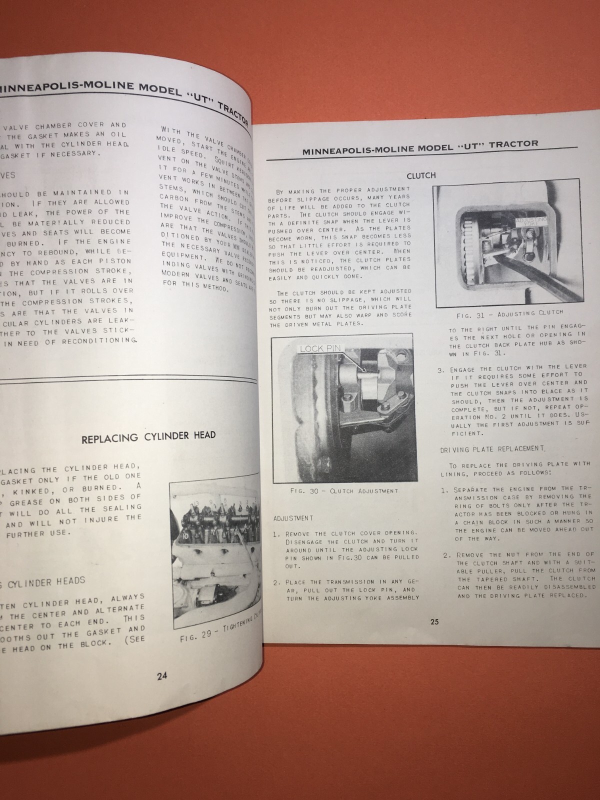 Tecnica, Motori, Trattori, Agricoltura: Manuale Pubblicitario Minneapolis Moline, USA