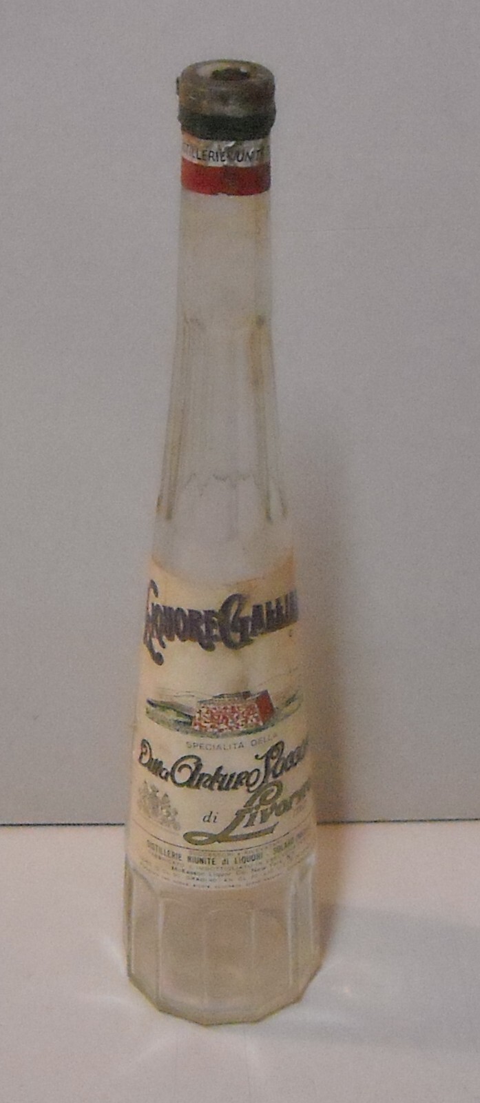 Bottiglia Pubblicitaria Distilleria Arturo Vaccari   Galliano (Livorno)