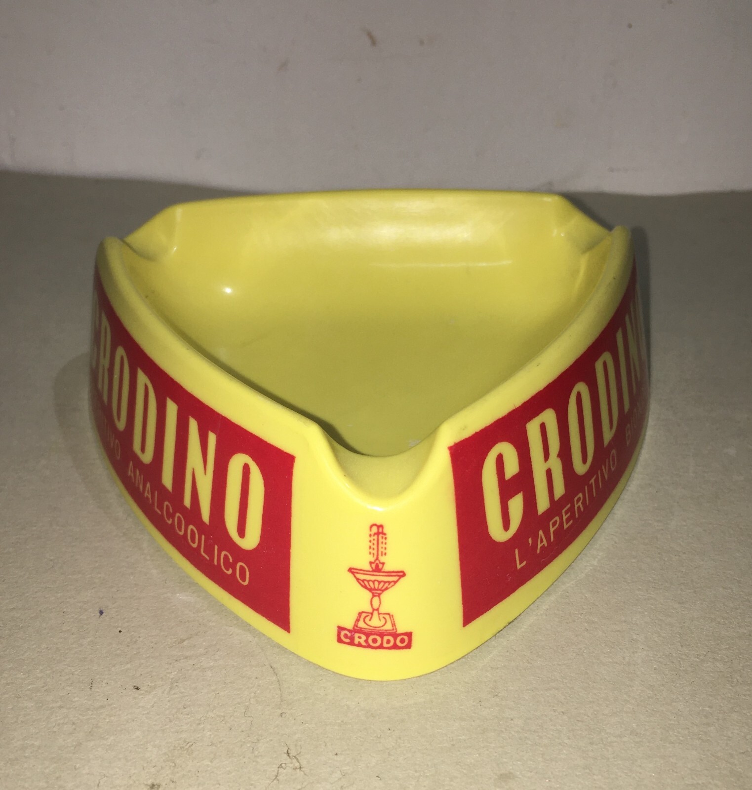 Posacenere Pubblicitario Crodo Aperitivo Crodino Besnate