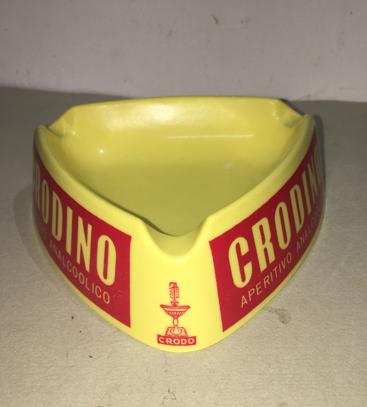 Posacenere Pubblicitario Crodo Aperitivo Crodino Besnate