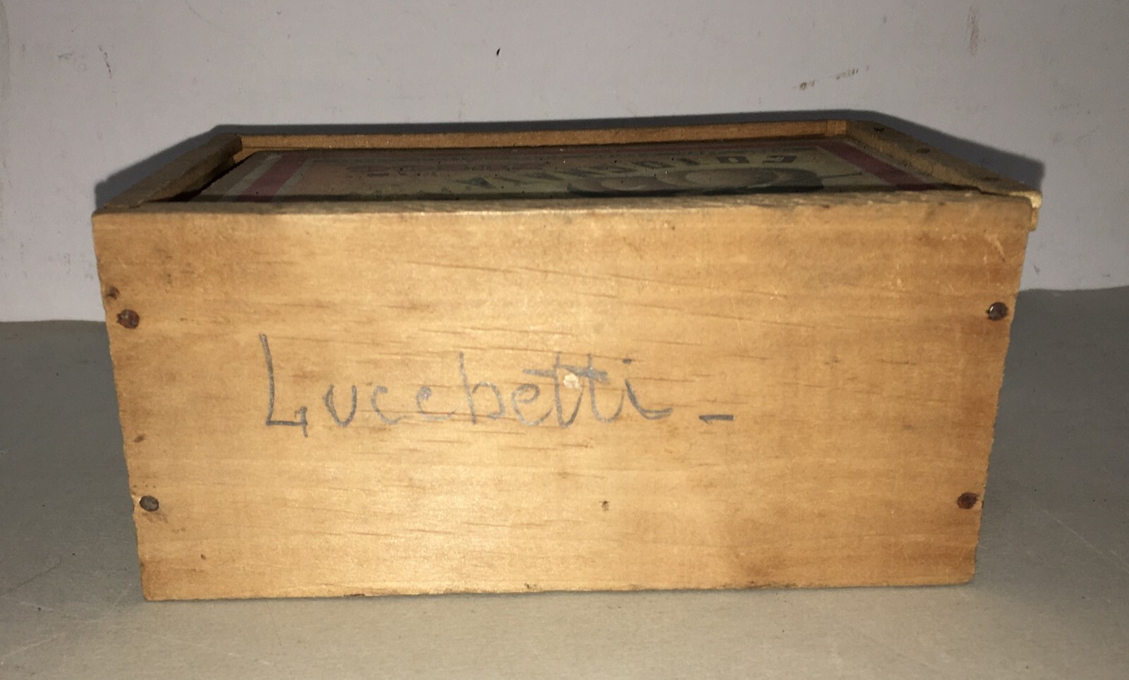 Trentino, Lana d'Adige: Scatola Pubblicitaria Dolciaria Zuegg (Bolzano)