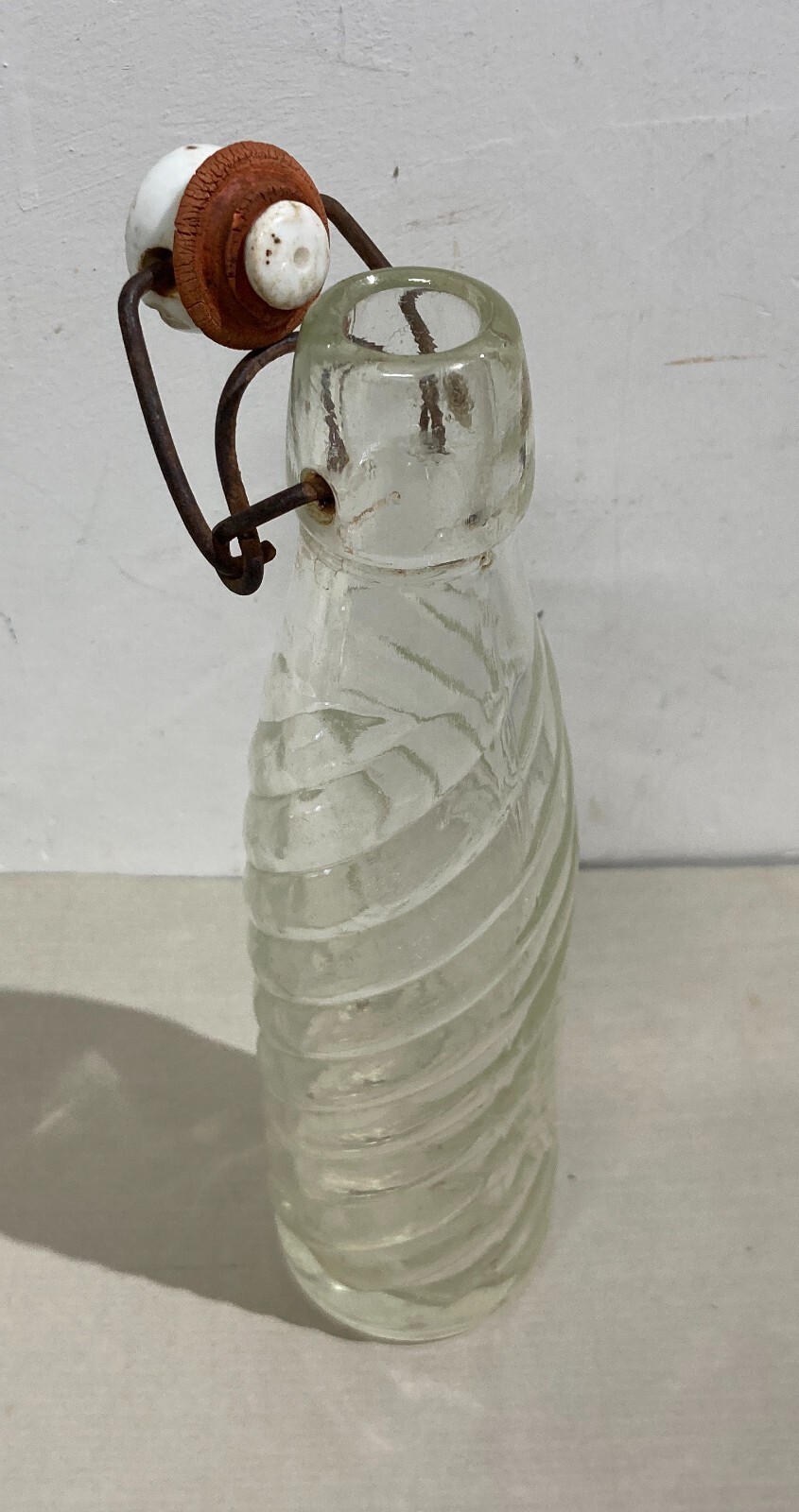 Abruzzo, Paglieta: Bottiglia Pubblicitaria Gassosa Chiavaro Da Collezione d'Epoca