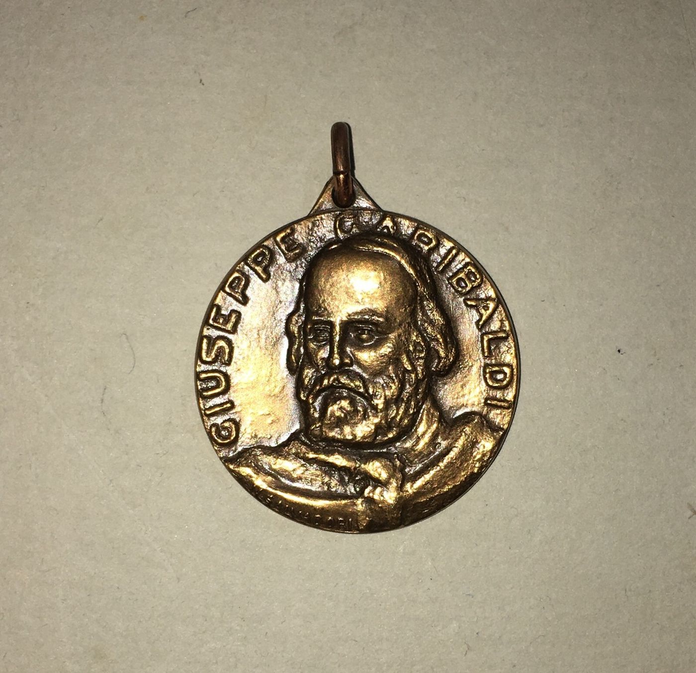 Massoneria, Garibaldi, Medaglista Salvadori, Medaglia Da Collezione, Pesaro