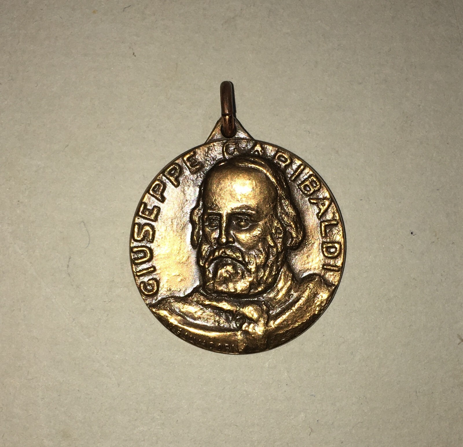 Massoneria, Garibaldi, Medaglista Salvadori, Medaglia Da Collezione, Pesaro
