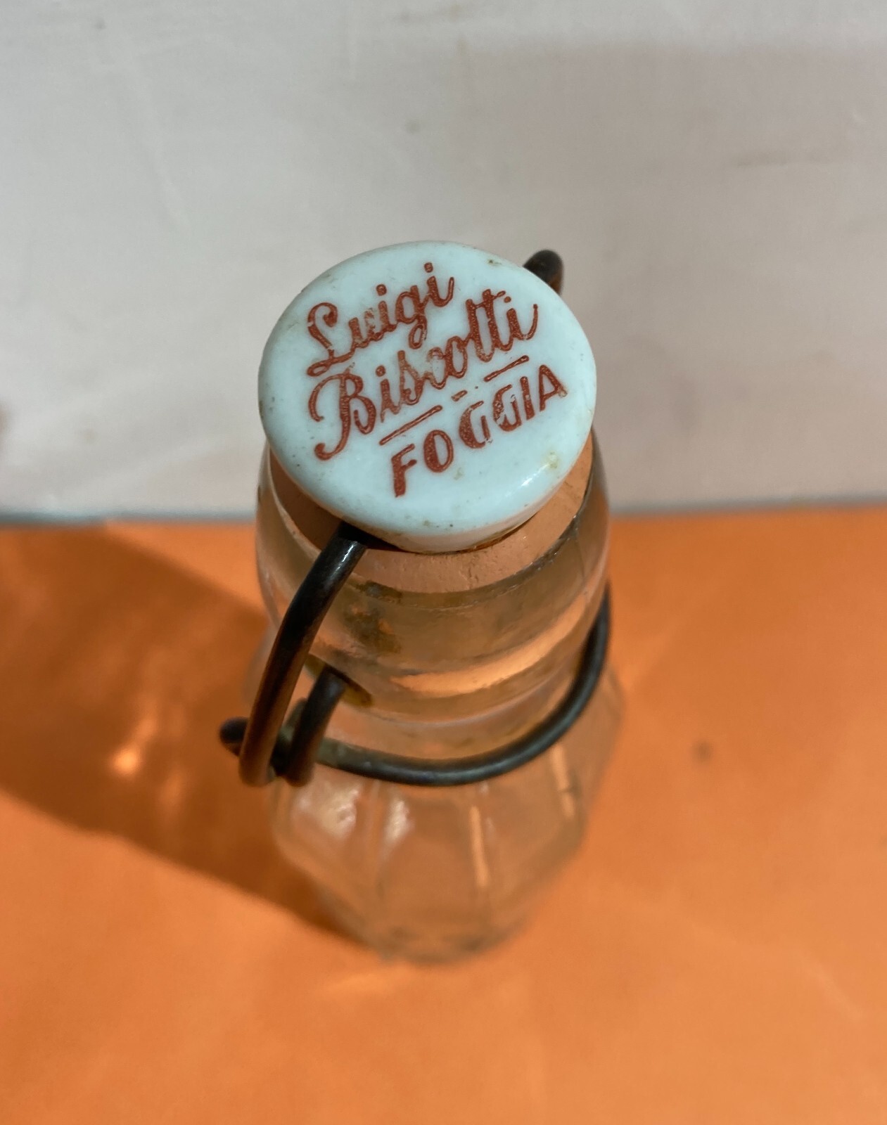 Bottiglia Pubblicitaria Gassosa Luigi Biscotti, Foggia