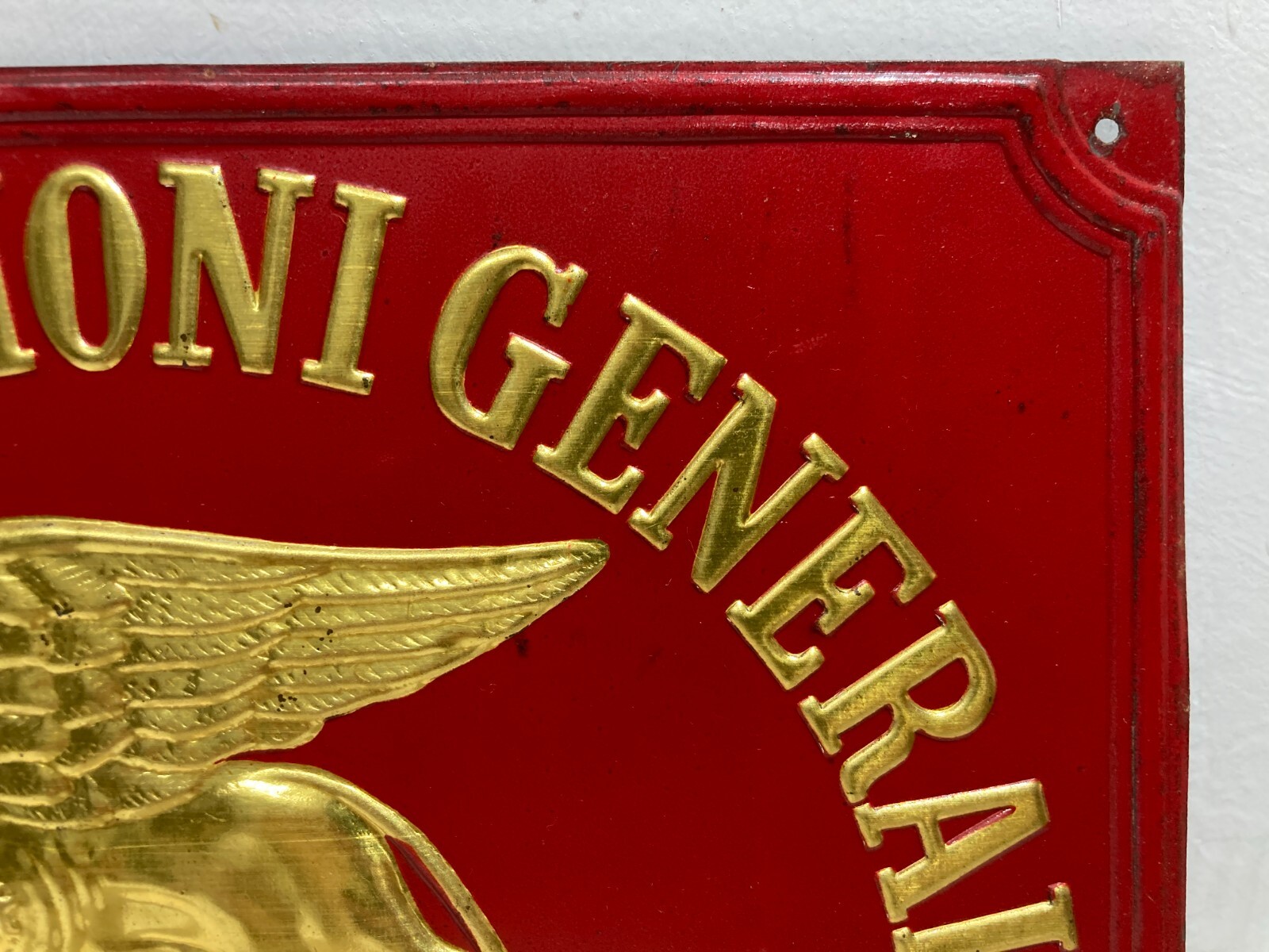 Assicurazioni Generali   Targa Pubblicitaria Da Collezione   Venezia   Leone Alato