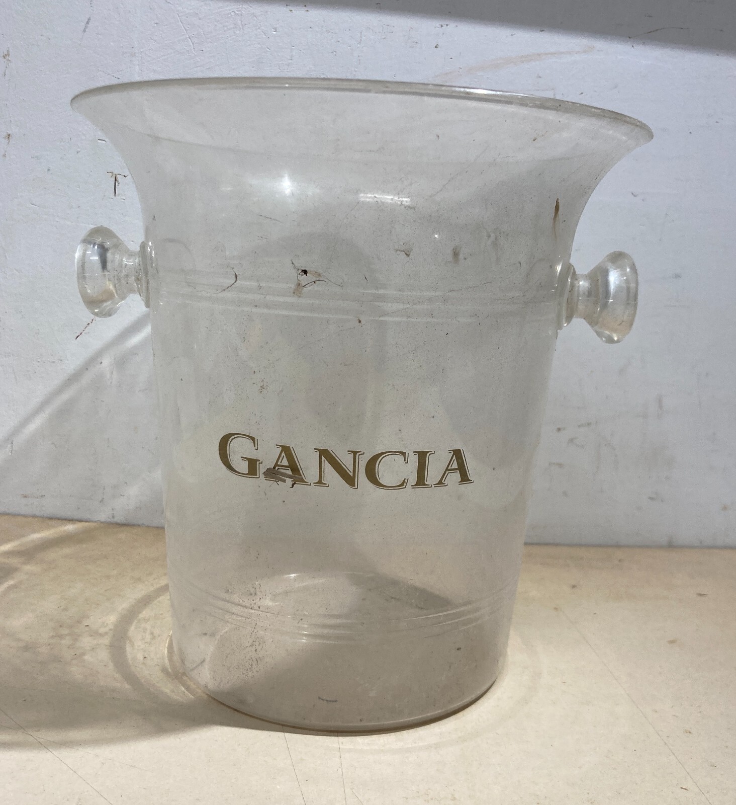 Gancia: Secchiello Per Ghiaccio Pubblicitario Per Vini E Spumanti