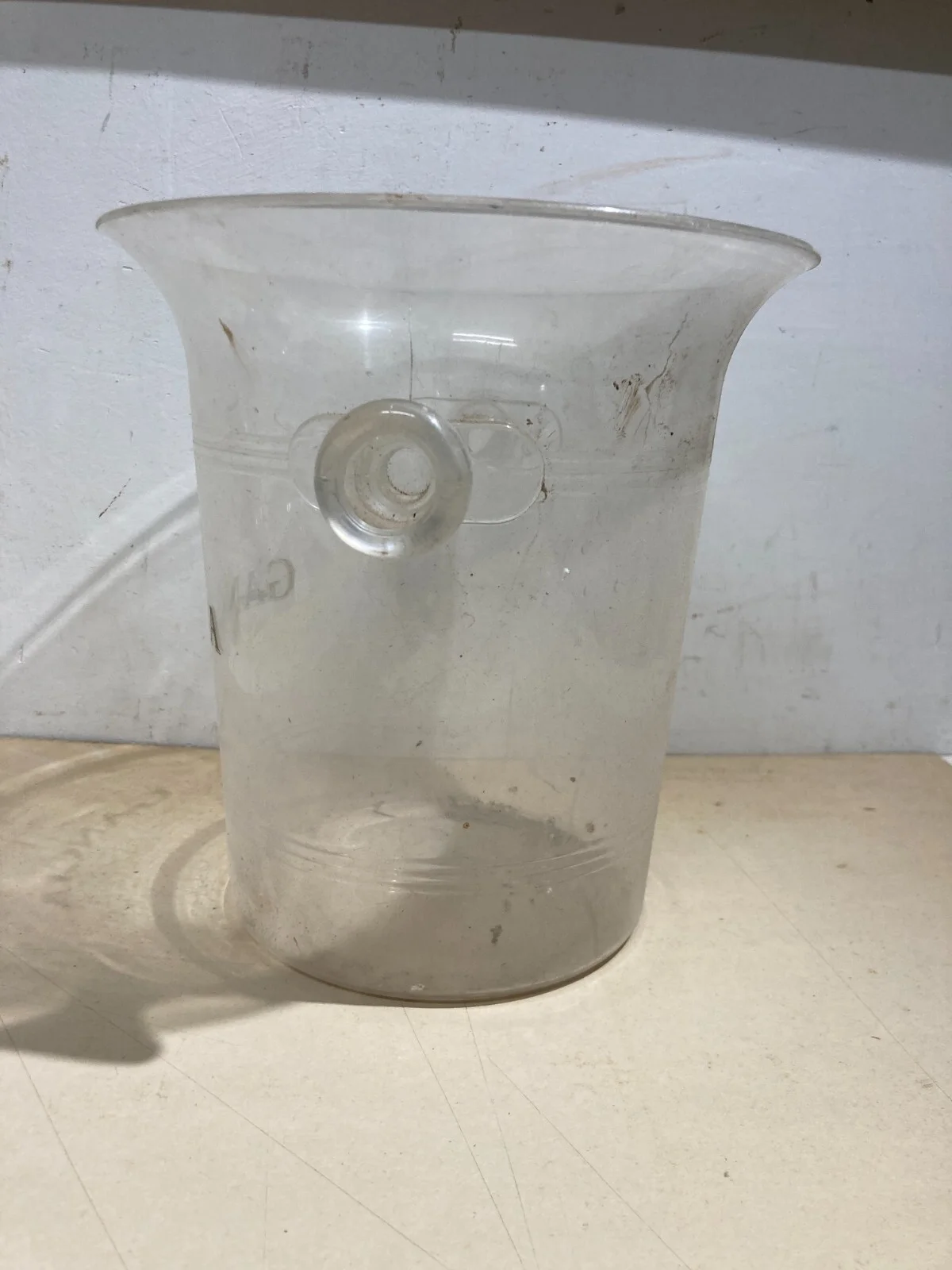 Gancia: Advertising Ice Bucket for Wines and Sparkling Wines