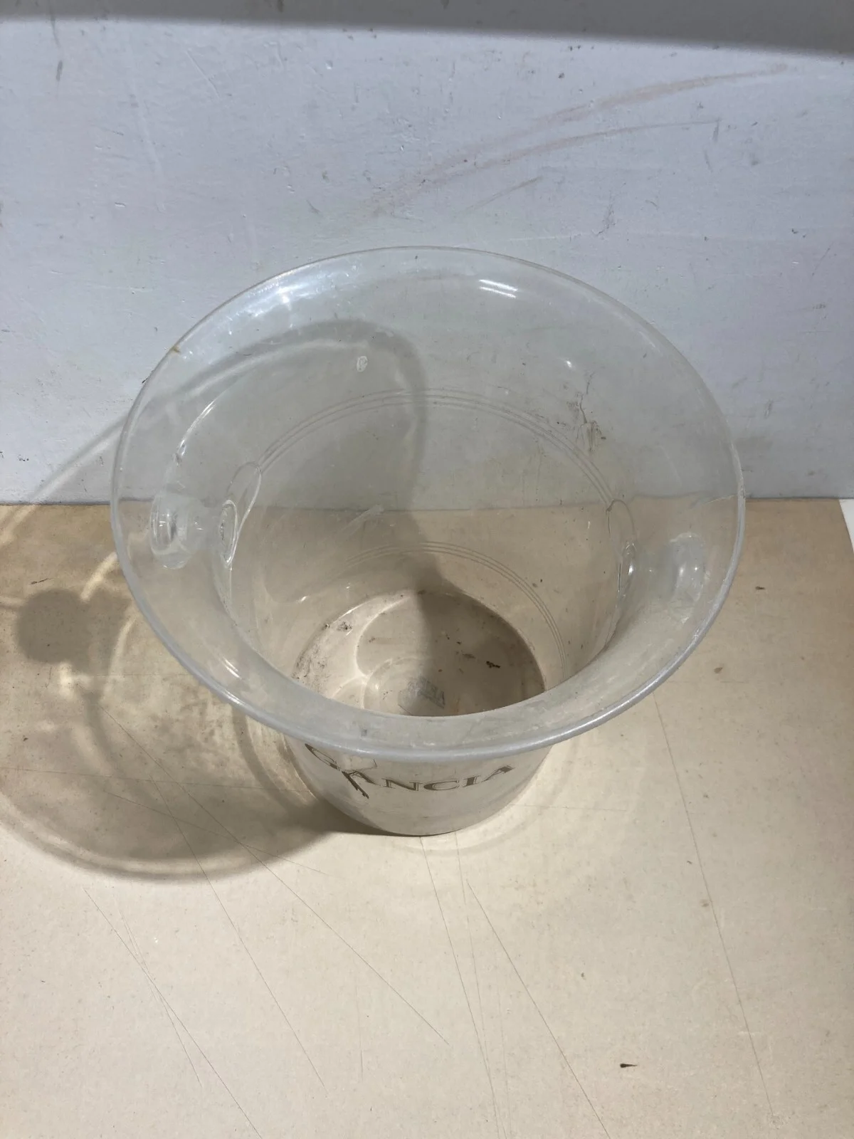 Gancia: Advertising Ice Bucket for Wines and Sparkling Wines