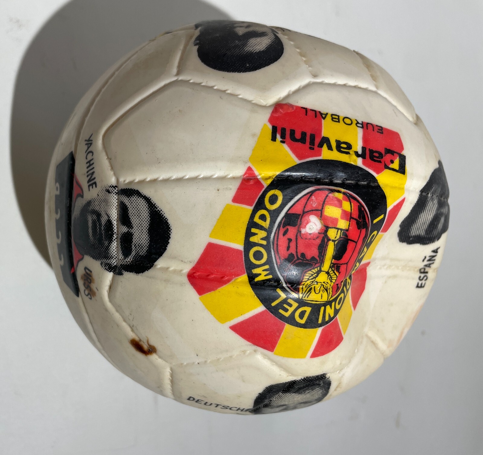 Calcio, Calciatori, Pallone Pubblicitario d'Epoca Da Collezione, Campioni Del Mondo