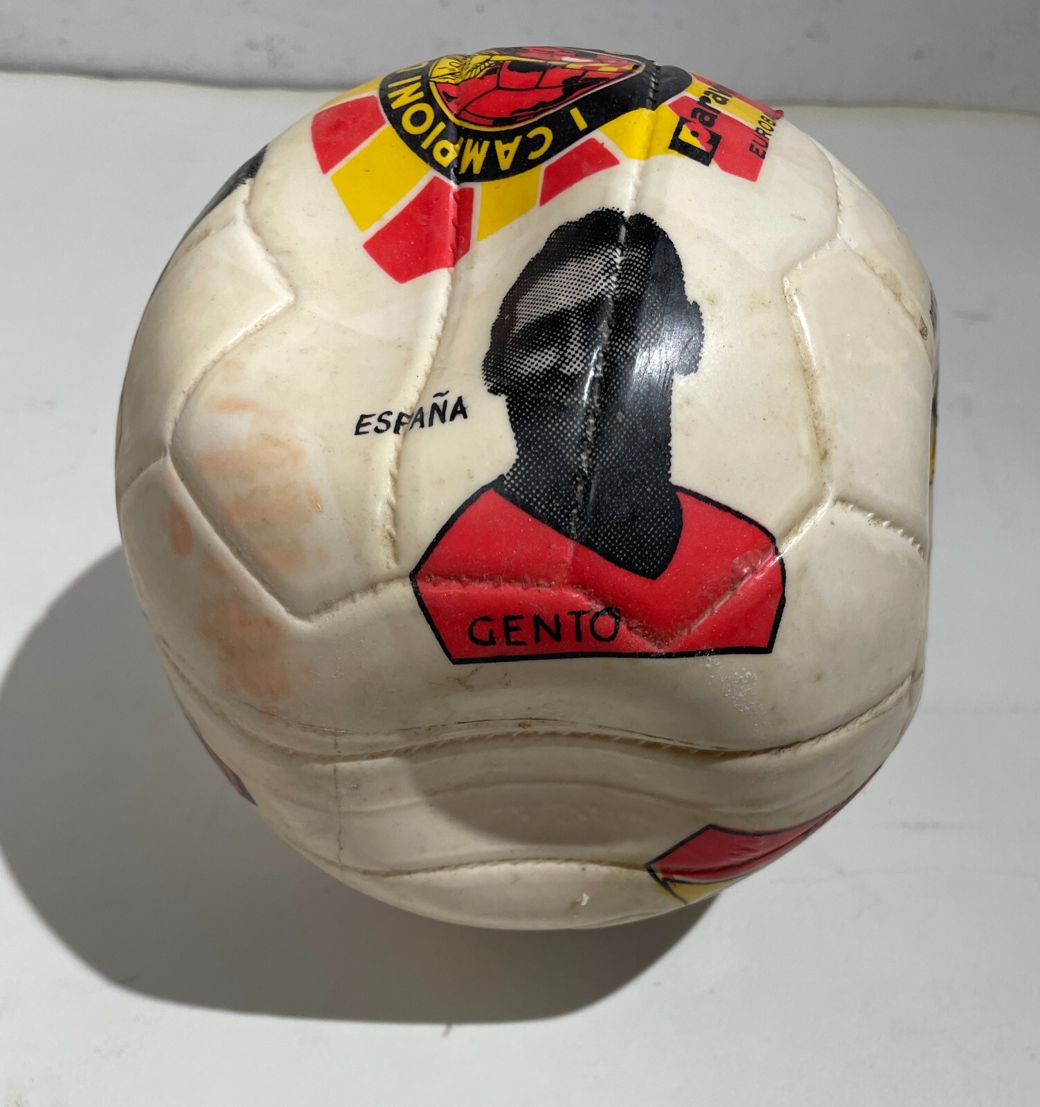Calcio, Calciatori, Pallone Pubblicitario d'Epoca Da Collezione, Campioni Del Mondo