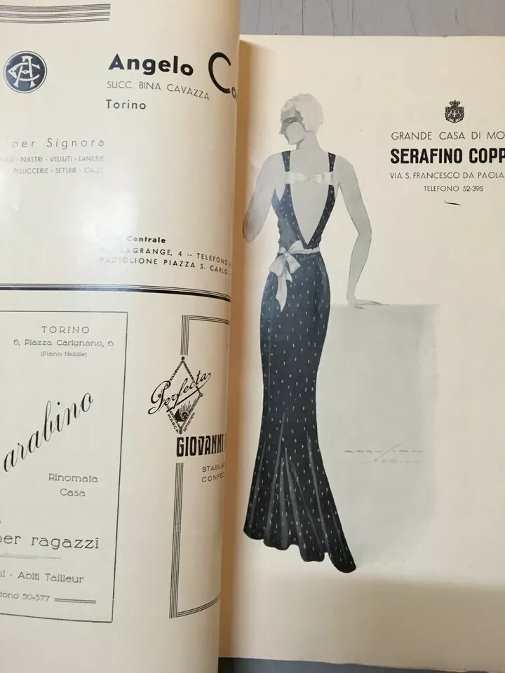 Torino: Esposizione Della Moda, Giò Ponti, Bragaglia   Pubblicazione Pubblicitaria