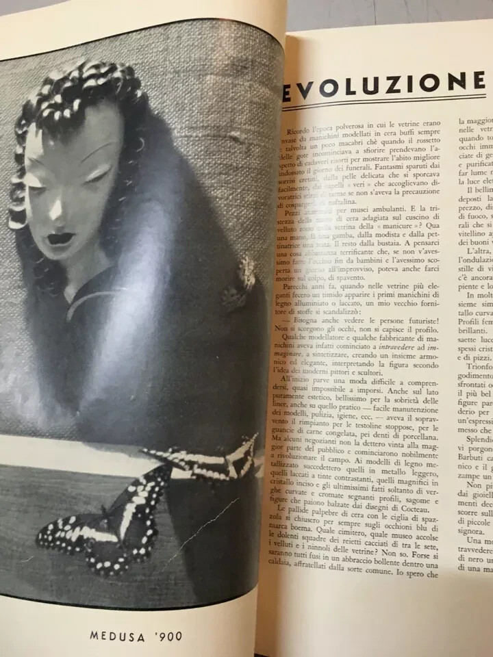 Torino: Esposizione Della Moda, Giò Ponti, Bragaglia   Pubblicazione Pubblicitaria