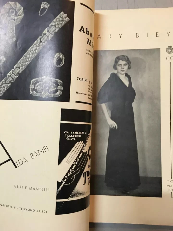 Torino: Esposizione Della Moda, Giò Ponti, Bragaglia   Pubblicazione Pubblicitaria