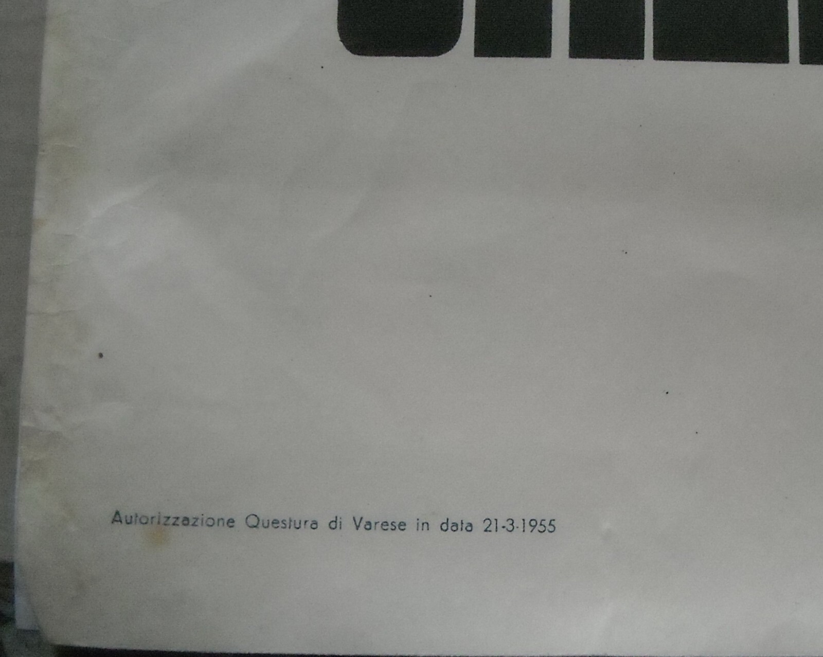 Moda, Abbigliamento E Scarpe: Grande Manifesto Pubblicitario Del Calzaturificio Di Varese