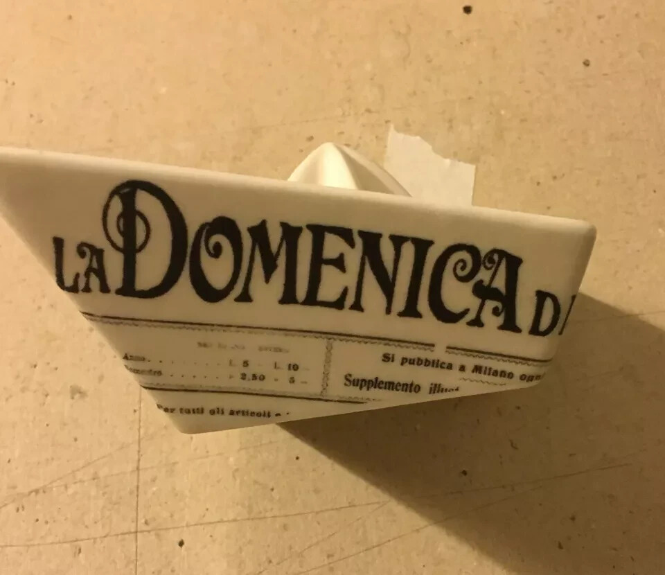 Montecatini, Domenica Del Corriere   Spremi Agrumi Pubblicitario Decorativo