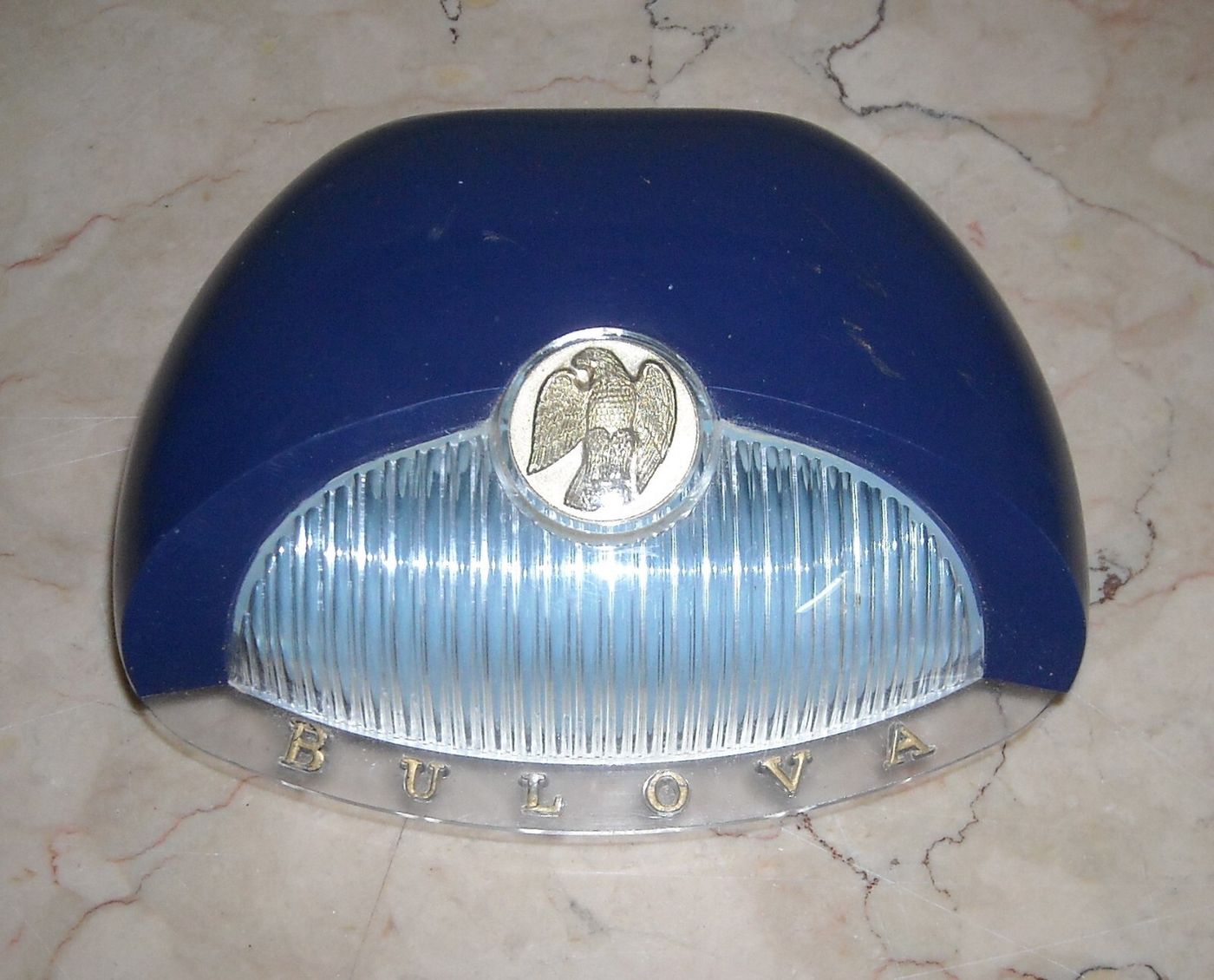 Astuccio d'Epoca Bulova President   Design Spaziale Anni '50