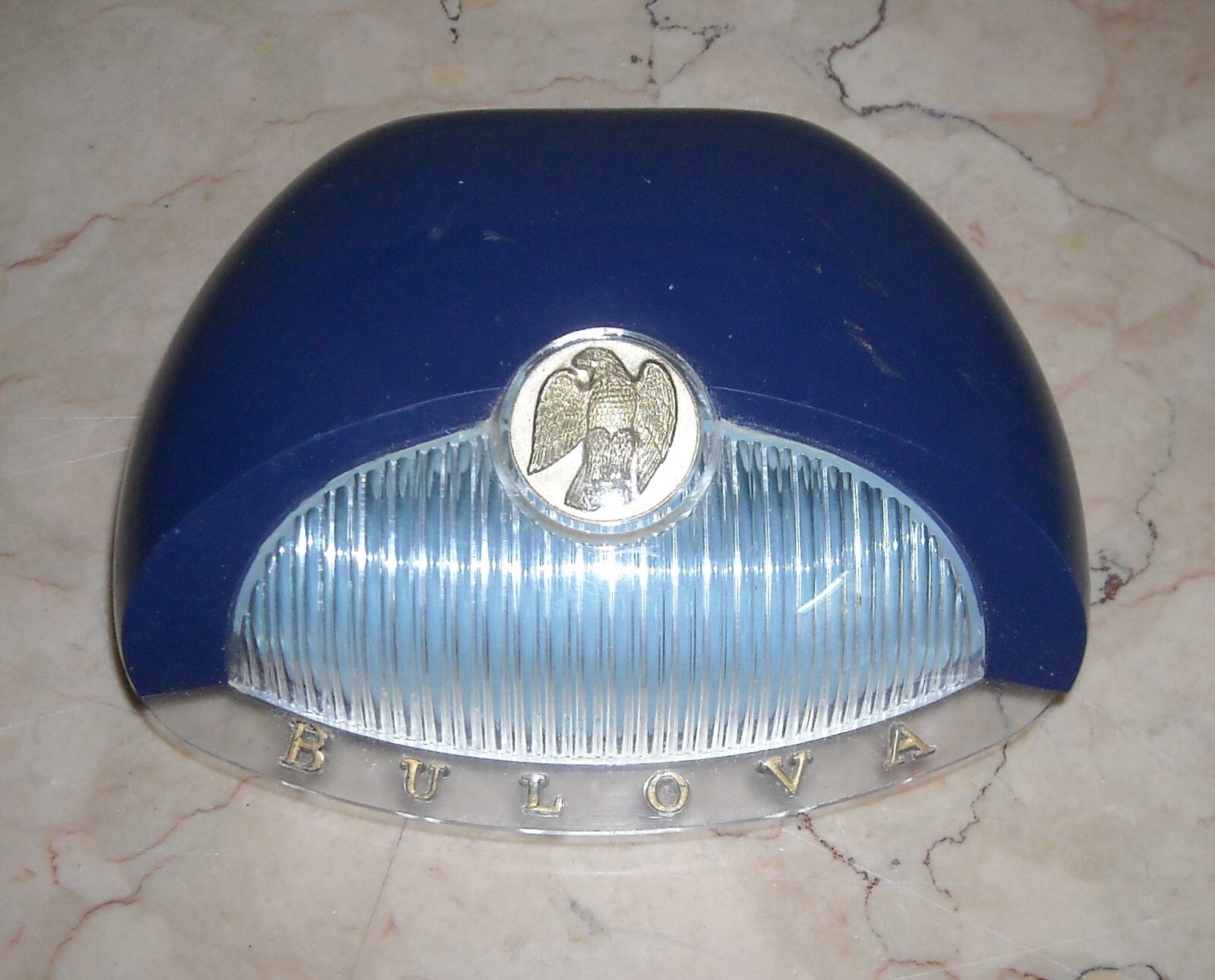 Astuccio d'Epoca Bulova President   Design Spaziale Anni '50
