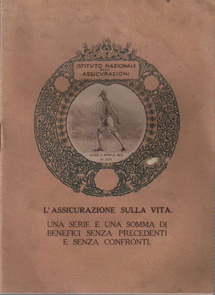Ina Assicurazioni: Antico Libretto Pubblicitario, Agricoltura E Semina
