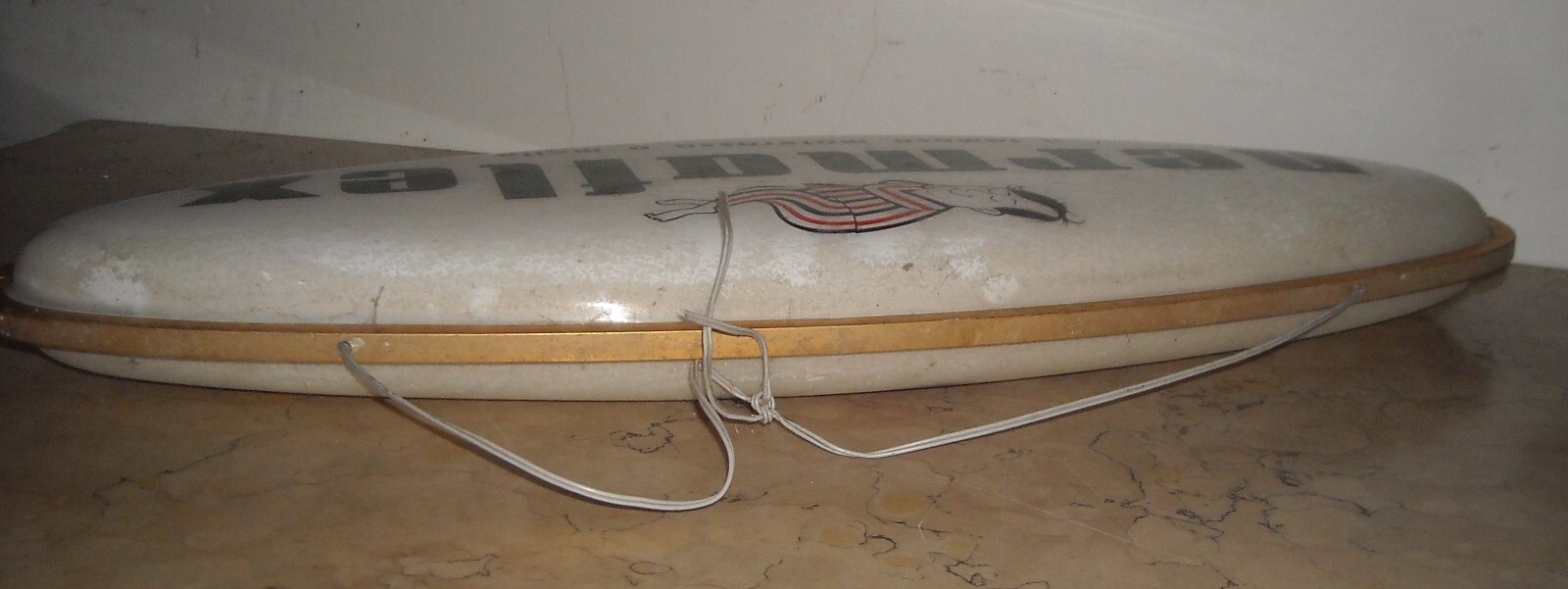 Arredamento, Letto, Materassi: Permaflex, Insegna Pubblicitaria Con L'Omino Stanco Di Paul Campani