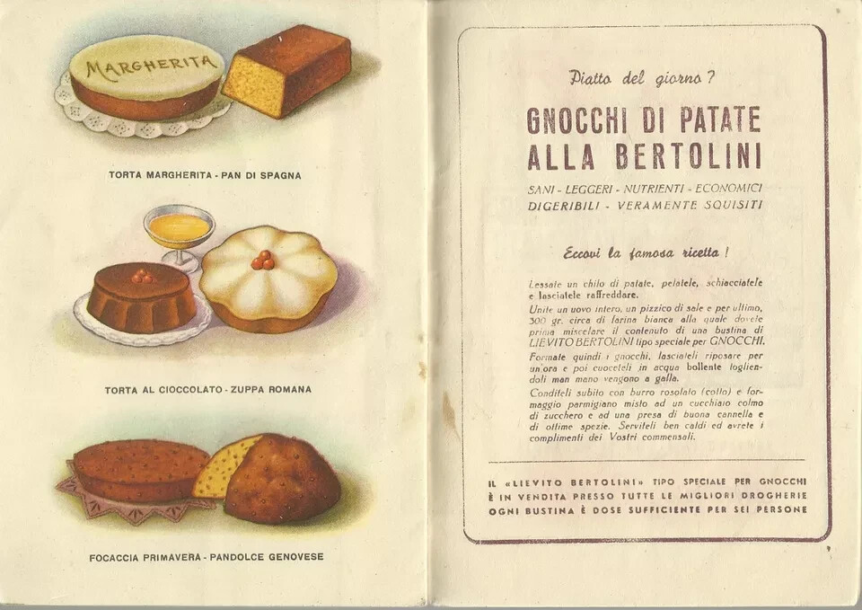 Lievito Bertolini, Torino: Ricettario Illustrato Di Cucina E Gastronomia Dolciaria