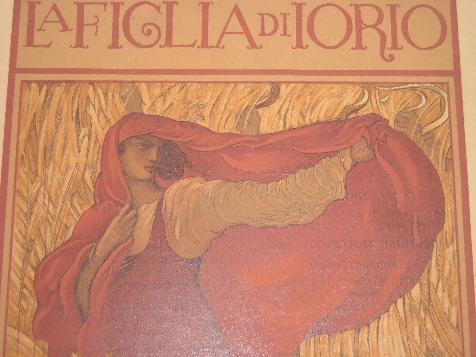 Abruzzo, Musica, Teatro, d'Annunzio, La Figlia Di Iorio, Pubblicitaria, De Karolis