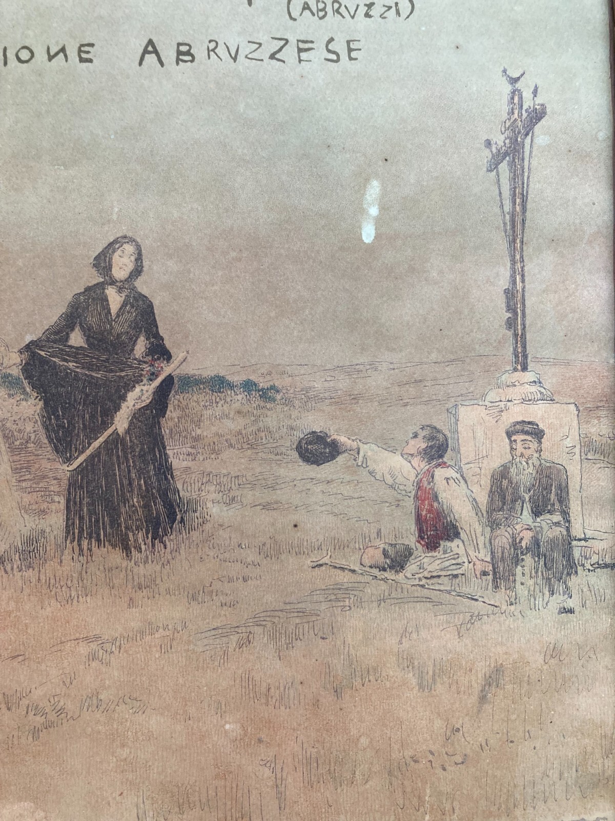 Abruzzo, Popoli: Arte Pubblicitaria d'Epoca Centerbe Pascale   Basilio Cascella