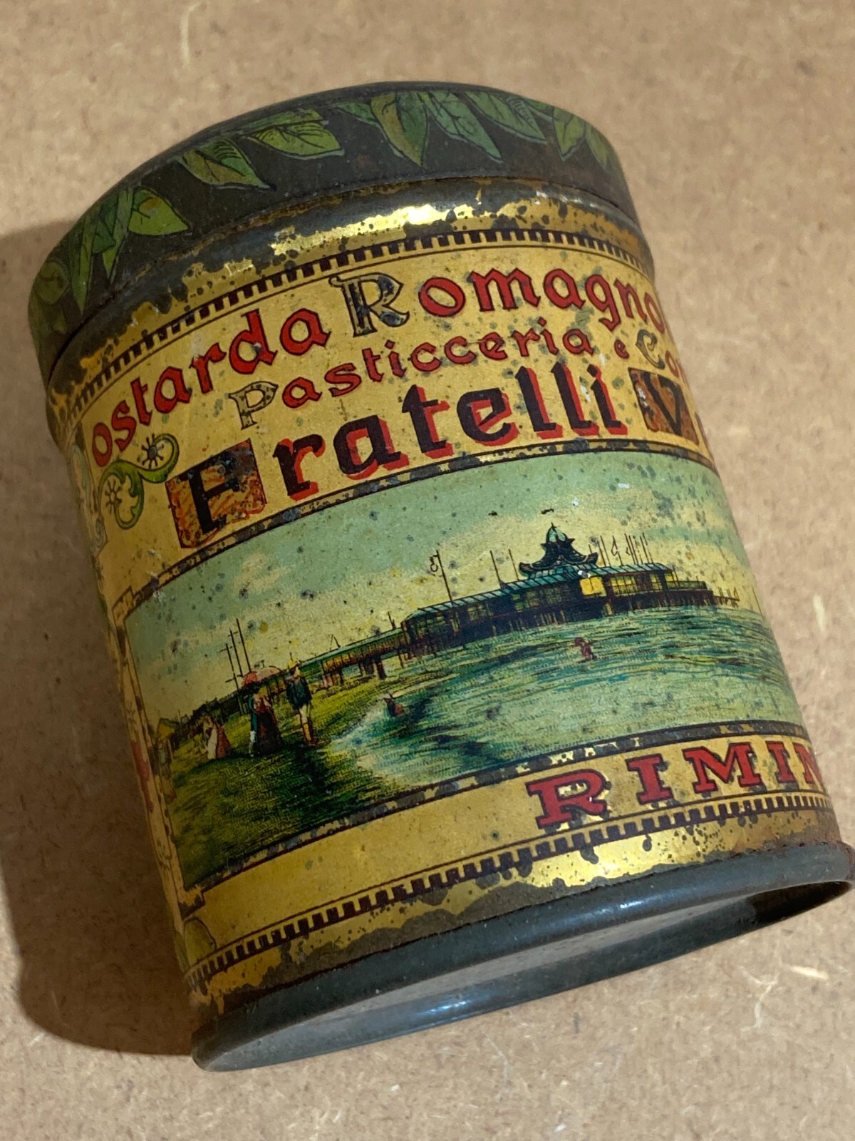Dolciaria, Pasticceria E Mostarda Romagnola Al Cedro. Rimini: Pubblicità Vecchi