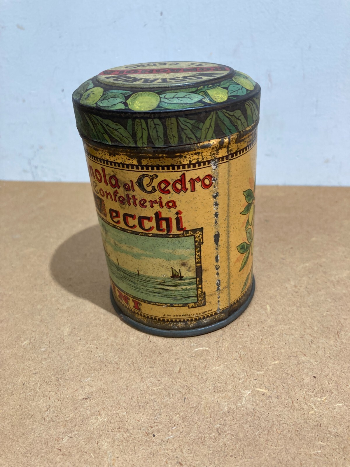 Rimini   Dolciaria   Pasticceria   Mostarda Romagnola Al Cedro   Pubblicitaria Vecchi