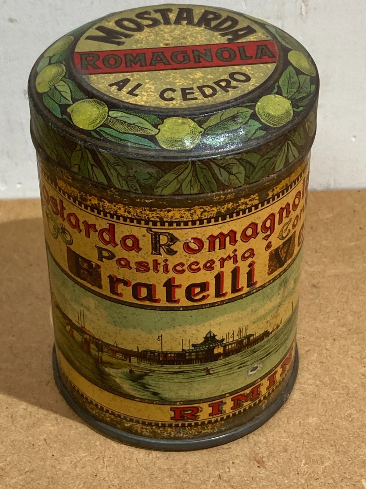 Rimini   Dolciaria   Pasticceria   Mostarda Romagnola Al Cedro   Pubblicitaria Vecchi