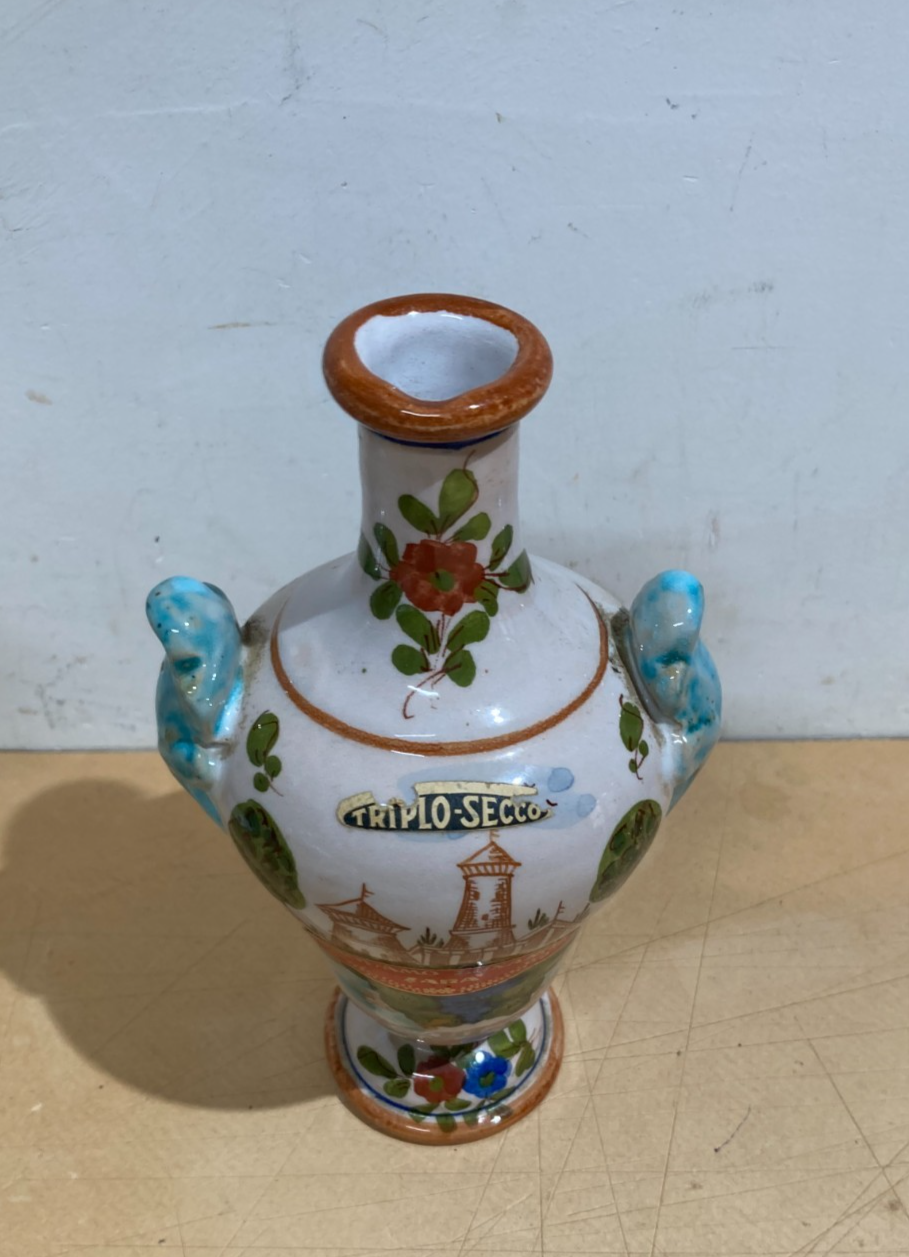 Ceramiche Da Collezione   Faenza   Fortificazioni   Pubblicitaria Liquore Luxardo