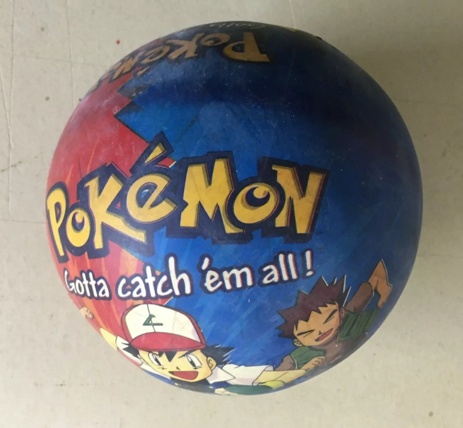 Giochi: Pallone Pubblicitario Con Illustrazioni Pokemon, Nintendo