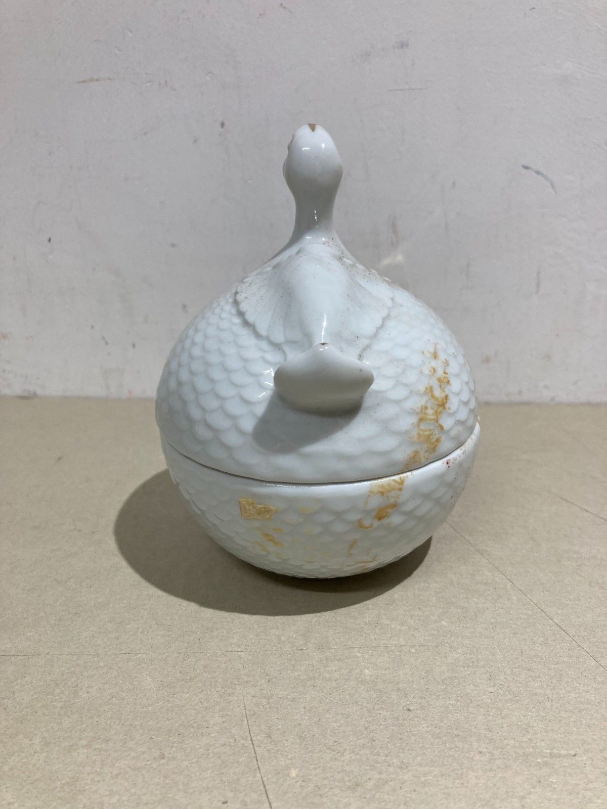 Soprammobile Da Collezione: Scatola In Porcellana Monica Vitti