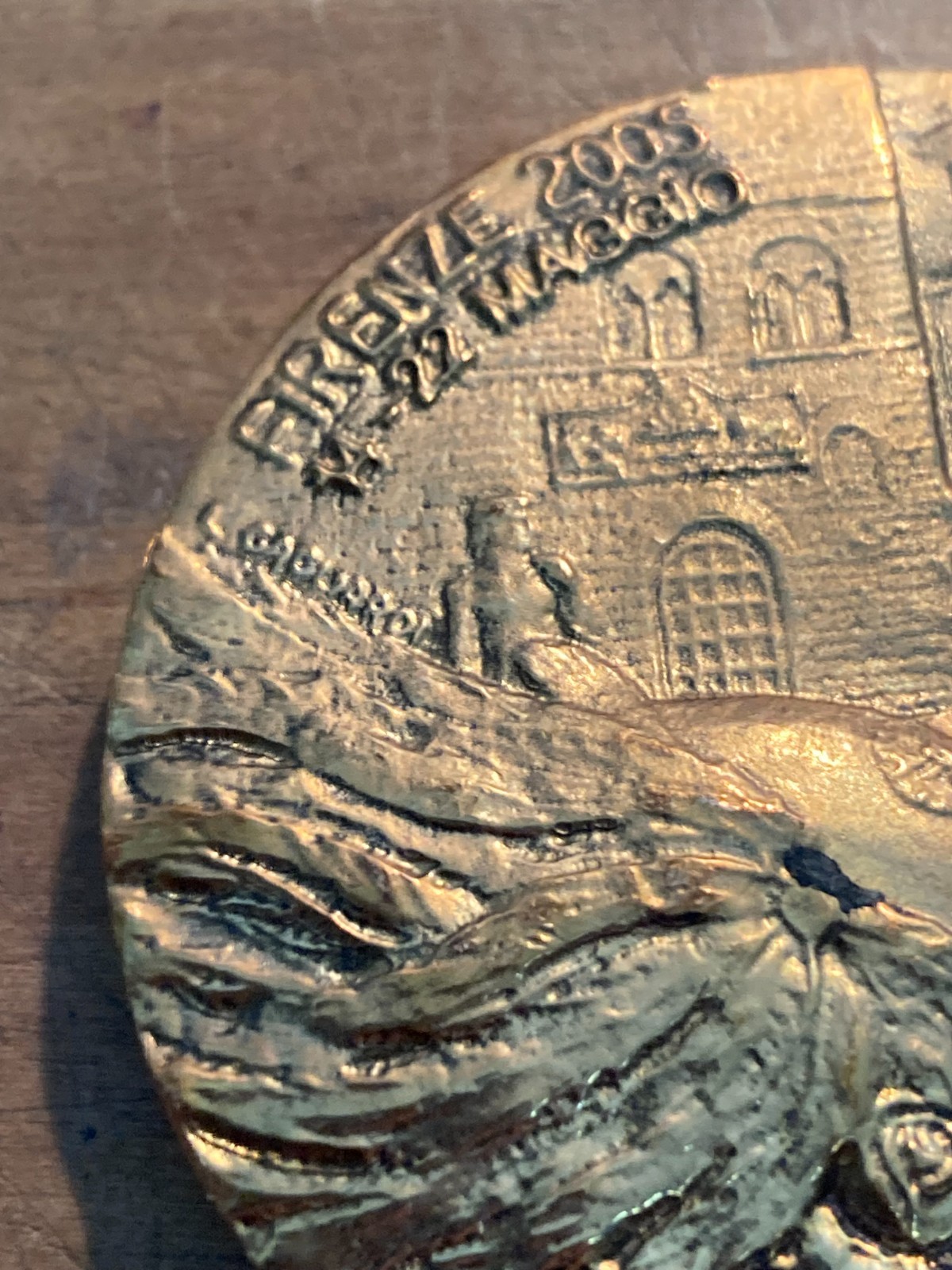 Medaglia Commemorativa Del 53° Raduno Nazionale Bersaglieri, Firenze, Maggio 2005