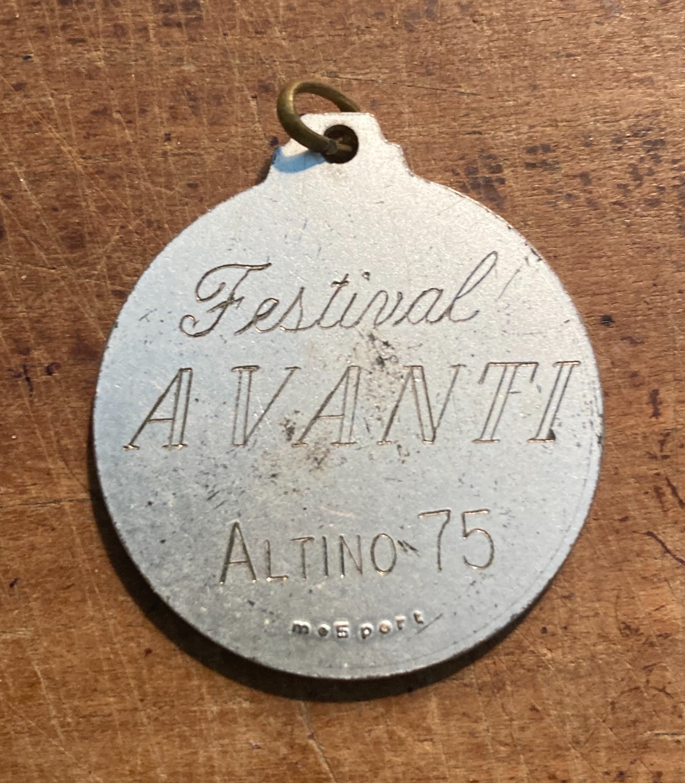 Abruzzo, Altino, Medaglia Propagandistica Politica, Festival Avanti, 1975