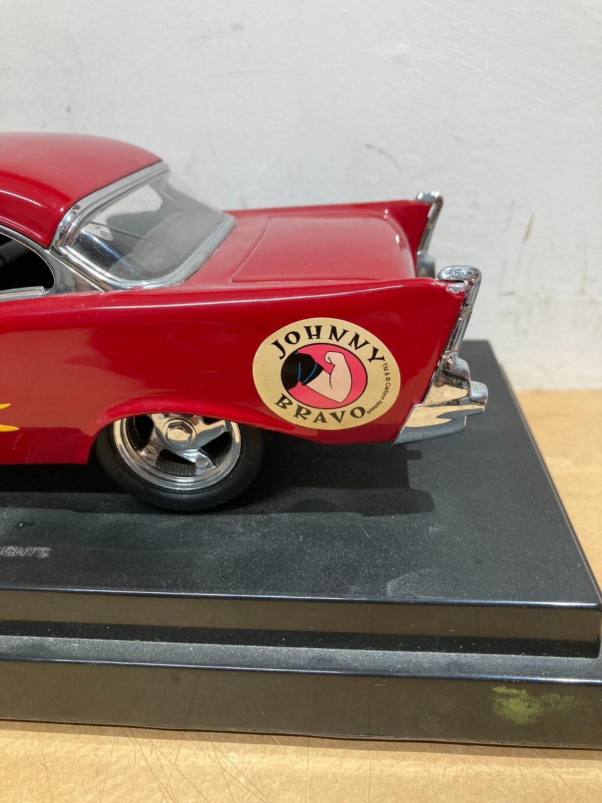 Soprammobile Pubblicitario, Automobilina Johnny Bravo   Ertl   Chevrolet Bel Air