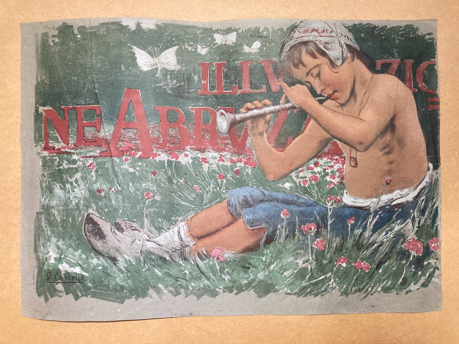 Abruzzo   Artistica Illustrazione Pubblicitaria   Rivista Abruzzese   Basilio Cascella